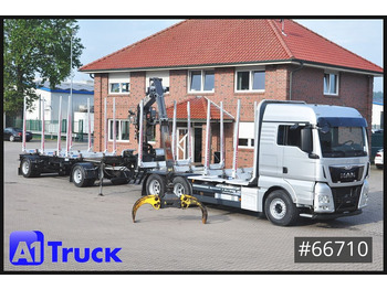 Camion trasporto legname MAN TGX 26.480