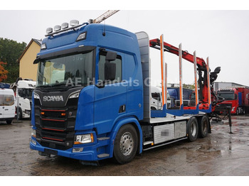 Camion trasporto legname SCANIA R 580