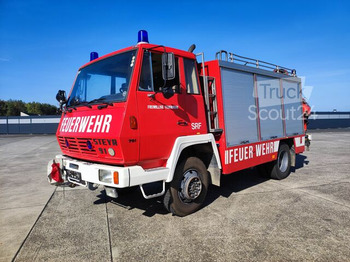 - STEYR 791 4x4 Feuerwehr Kran, Seilwinde & Lichtmast - Autopompa