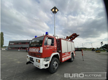  Steyr 4WD Fire Truck, Palfinger PK7000 Crane, Manual Gearbox, Front Winch, Generator, Light Tower (German Reg. Docs. Service History and Manuals Available) - Autopompa