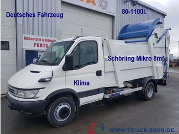 Camion immondizia per il trasporto di rifiuti Iveco Daily 65C15 Schörling Mikro8m³ 1.1 Deutscher LKW: foto 1