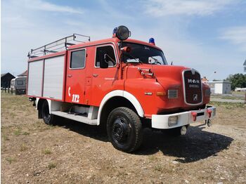 Autopompa MAN 11.168 4x4 Feuerwehr Oldtimer Traumauto: foto 1