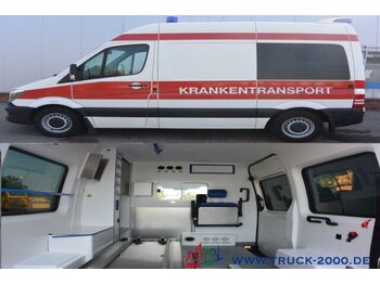 Ambulanza Mercedes-Benz 313 AMS Krankenwagen- (KTW) Rettungswagen Rampe + Rollstuhl: foto 1