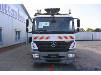 Camion immondizia per il trasporto di rifiuti Mercedes-Benz Axor 2529 Faun Überkopf Frontlader 25 m³ 1.Hand: foto 4