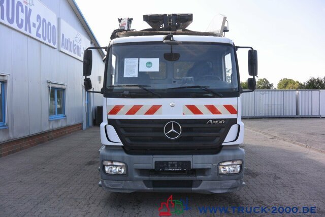 Camion immondizia per il trasporto di rifiuti Mercedes-Benz Axor 2529 Faun Überkopf Frontlader 25 m³ 1.Hand: foto 4