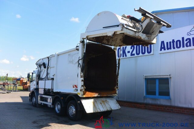 Camion immondizia per il trasporto di rifiuti Mercedes-Benz Axor 2529 Faun Überkopf Frontlader 25 m³ 1.Hand: foto 2