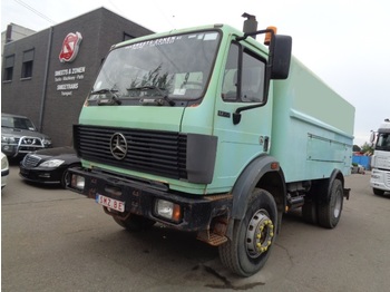 Spazzatrice stradale Mercedes-Benz SK 1722 134"km 4x4 belgium truck: foto 1