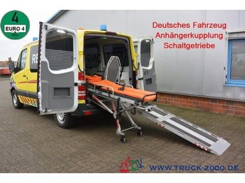 Ambulanza Mercedes-Benz Sprinter 315 CDI RTW Trage Rollstuhl Rampe AHK: foto 1