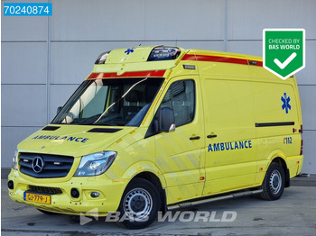 Ambulanza Mercedes-Benz Sprinter 319 CDI Automaat Euro6 Complete NL Ambulance Brancard Ziekenwagen Rettungswagen Krankenwagen Airco Cruise control: foto 1