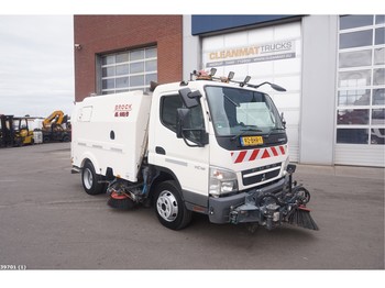 Mitsubishi Fuso Canter Brock 4m3 with 3-rd brush - Spazzatrice stradale
