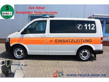 Ambulanza Volkswagen T5 2.0 TDI 4x4 4Motion Binz Notarzt-Rettung 1.Hd: foto 1