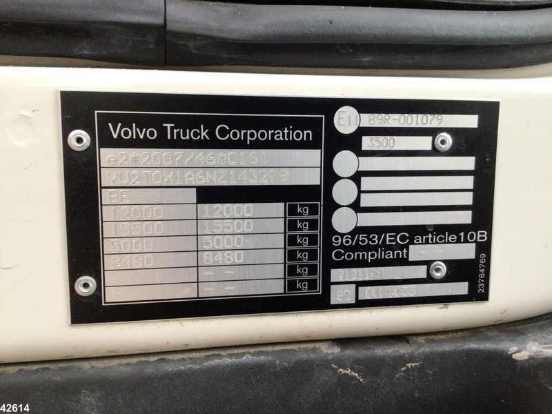 Camion immondizia Volvo FL 250 VDK 9m³: foto 20