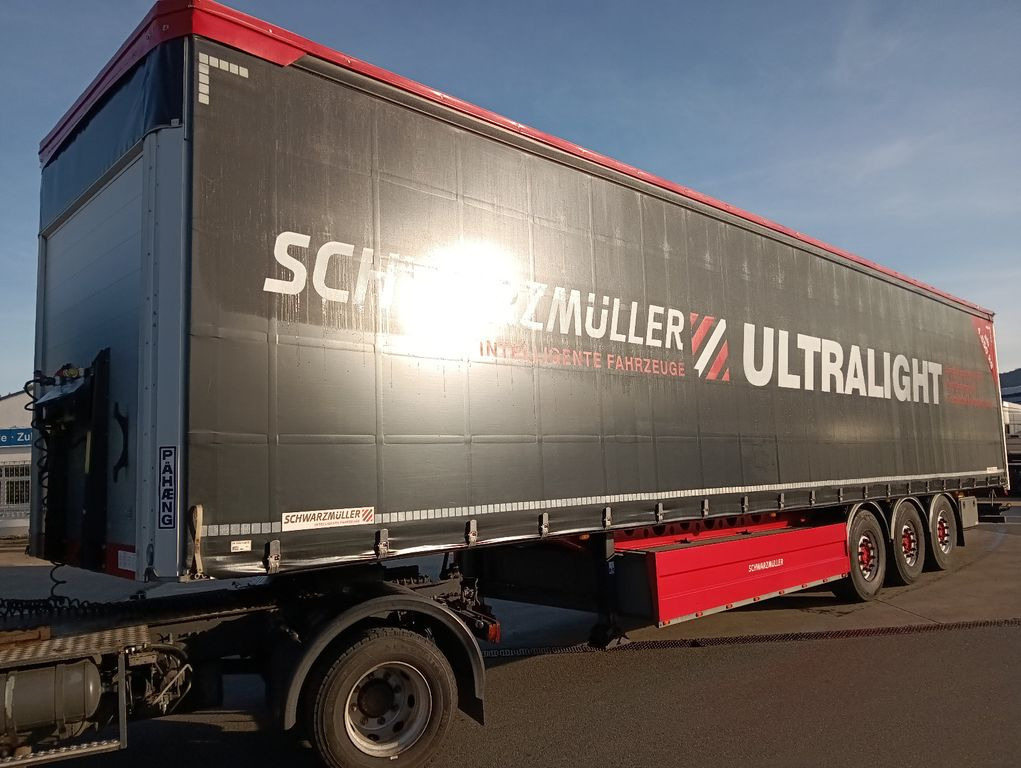 Schwarzmüller 3-A-ULTRALIGHT-Pal-Kiste Liftachse SAF 5680kgTÜV  - Semirimorchio centinato: foto 5