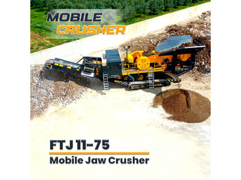 FABO FTJ 11-75 MOBILE JAW CRUSHER 150-300 TPH | AVAILABLE IN STOCK - Impianto conglomerato bituminoso: foto 1