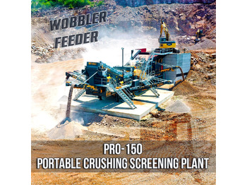 FABO PRO-150 MOBILE CRUSHER | WOBBLER FEEDER - Frantoio mobile: foto 1