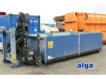 Abrollcontainer, Kran Hiab 099 BS-2 Duo  - Cassone scarrabile: foto 1
