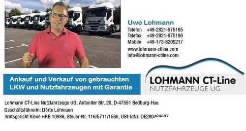 SCHMIDT 3-Achs Kofferauflieger+ LBW - Semirimorchio