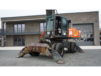 Escavatore gommato Atlas 350 MH Mobilbagger Umschlagbagger Pratzen: foto 3