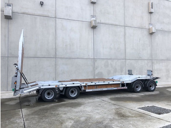 Rimorchio pianale ribassato Möslein  neuer 4 Achs Tieflader hydraulischen Rampen: foto 2