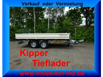 Rimorchio ribaltabile Möslein  neuer Tandem 3- Seitenkipper Tieflader-- Neufah: foto 2
