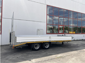 Rimorchio pianale ribassato Müller-Mitteltal  14 t Tandemtieflader, wenig Benutzt: foto 4