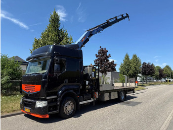 Camion con gru RENAULT Premium Lander