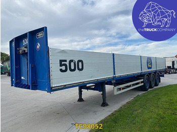 Semirimorchio cassonato/ Pianale VAN HOOL