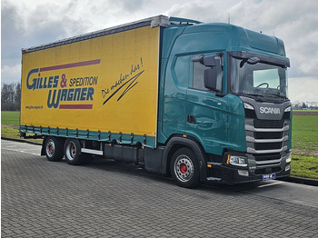 Camion centinato Scania S450 6X2*4 FORKLIFT CONN.: foto 5