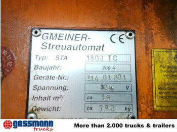 Spargisale per Veicolo speciale/ Comunale Gmeiner Streuautomat STA 1800 TC mit: foto 4