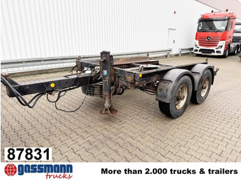 Rimorchio portacontainer/ Caisse interchangeable HÜFFERMANN