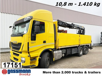 Autocarro con pianale/ Cassone fisso IVECO Stralis