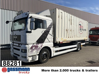 Autocarro furgonato MAN TGA 18.350