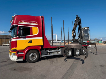 Camion con gru SCANIA R 580