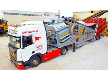 Impianto di calcestruzzo nuovo FABO mobile concrete batching plant: foto 3