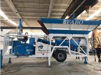 Impianto di calcestruzzo nuovo FABO mobile concrete batching plant: foto 4
