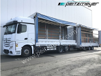 Camion centinato MERCEDES-BENZ Actros 2542