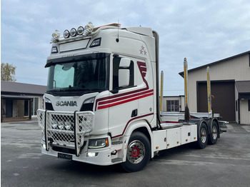 Camion trasporto legname SCANIA R 730