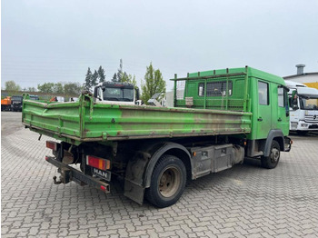 Furgone ribaltabile, Furgone doppia cabina MAN LE 8.180 K 2-Achs Kipper Doppelkabine Meiller: foto 4