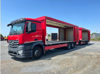 Camion centinato MERCEDES-BENZ Antos 2540