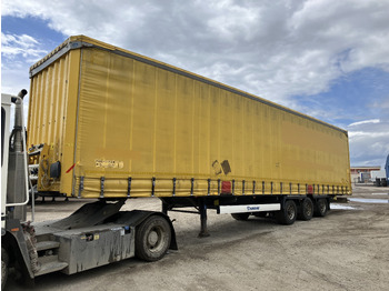 Semirimorchio centinato KRONE MEGA CURTAIN - LIFTING ROOF - HUCKEPACK: foto 2