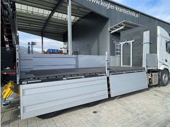 Autocarro con pianale/ Cassone fisso, Camion con gru nuovo DAF XF 480 FAN Kranwagen: foto 3
