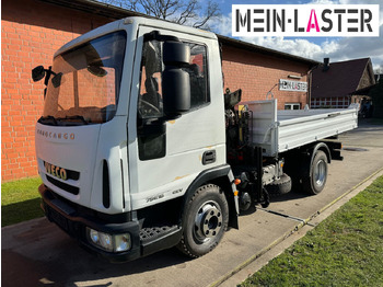 Furgone ribaltabile Iveco ML75E16 3 S-Kipper Kran PK  9,4m-550 kg Greifer: foto 3