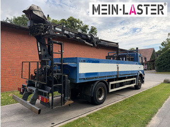 Autocarro con pianale/ Cassone fisso, Camion con gru Mercedes-Benz 1823 Atego Atlas 105.2 1.Hand nur 226.000 km: foto 5