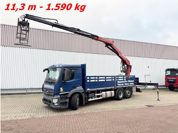 Camion con gru MERCEDES-BENZ Antos 2540