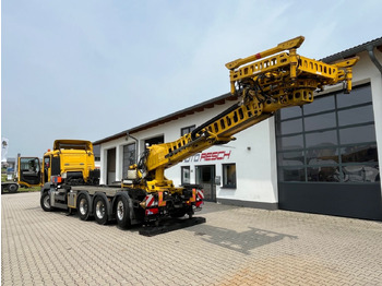 Camion con gru MAN TGS 35.480 8x4-4BL  Deuringer Garagentransporter: foto 3