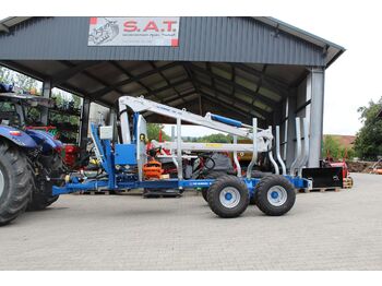 Rimorchio forestale nuovo Scandic ST8S-72SC-10,5 to. Rückewagen: foto 1