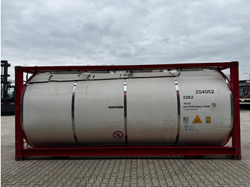 Serbatoio di stoccaggio per il trasporto di prodotti chimici CIMC 20FT ISO, 25.080L / 1-COMP / 3 BAFFELS / T12 / 4 manholes / ADR valid until 02/2027: foto 3 Serbatoio di stoccaggio per il trasporto di prodotti chimici CIMC 20FT ISO, 25.080L / 1-COMP / 3 BAFFELS / T12 / 4 manholes / ADR valid until 02/2027: foto 3