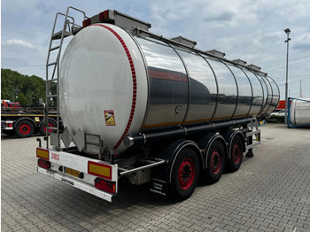 Semirimorchio cisterna Indox 37.500L / 1-COMP /4-BAFFELS, ADR, L4BH, INOX, NL, APK/ADR till 10/2025, new SAF axles, ALCOA: foto 5 Semirimorchio cisterna Indox 37.500L / 1-COMP /4-BAFFELS, ADR, L4BH, INOX, NL, APK/ADR till 10/2025, new SAF axles, ALCOA: foto 5