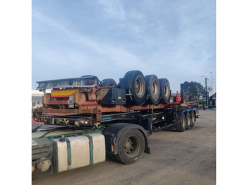 Semirimorchio portacontainer/ Caisse interchangeable ASCA