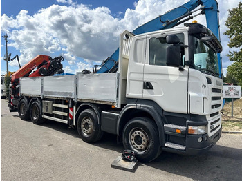Autocarro con pianale/ Cassone fisso SCANIA R 420